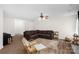 Spacious living room features hardwood floors, comfortable seating, and lots of natural light at 208 N Kayla Dr, Salisbury, NC 28146