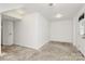 Unfinished basement with neutral walls, ready for customization and potential living space at 2635 Mccurdy Trl, Charlotte, NC 28269