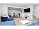 Spacious living area with open kitchen and dining; perfect for entertaining at 2635 Mccurdy Trl, Charlotte, NC 28269