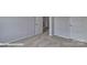 Neutral bedroom features wall-to-wall carpet, base trim, and bright white doors at 3905 Coleman Dr, Charlotte, NC 28215