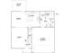 Layout of the first floor highlighting the kitchen, dining, living, mud and garage at 5112 Izzo Ln, Charlotte, NC 28214