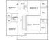 Layout of the second floor, featuring bedrooms, bathrooms, and a laundry room at 5112 Izzo Ln, Charlotte, NC 28214