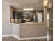 Kitchen view featuring stainless steel appliances, blue cabinets, and light countertops at 632 Pawley Dr, Charlotte, NC 28214