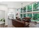 Bright living room with large windows and hardwood floors at 981 Sherwood Cir, Lancaster, SC 29720