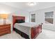 Comfortable bedroom featuring a beautiful bed frame and soft natural light at 154 Cotton Field Dr, Statesville, NC 28677