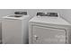 Laundry room with modern washer and dryer units at 154 Cotton Field Dr, Statesville, NC 28677