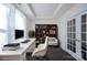 Bright office featuring a stylish desk, shelving, and ample natural light at 1540 Striped Bass Ln, Clover, SC 29710