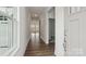 Inviting entryway featuring hardwood floors, neutral walls, and a clear view into the home at 2031 Skyhawk Dr, York, SC 29745