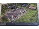 This is a rendering of the community parking area, playground, car washing station, and tennis courts at 2053 Skyhawk Dr, York, SC 29745