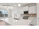 Modern kitchen with a large island, stainless steel appliances, and ample counter space at 2053 Skyhawk Dr, York, SC 29745