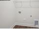 Walk-in closet area with a wire shelf installed above the electric and other hookups at 2053 Skyhawk Dr, York, SC 29745