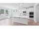 Stylish kitchen featuring a large island, stainless steel appliances, and ample counter space at 231 Miramar Dr, York, SC 29745