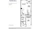 First floor plan featuring a great room, casual dining area, kitchen, office, powder room, and garage at 3055 Finchborough Ct # 218, Charlotte, NC 28269