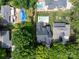 Beautiful aerial view of home featuring a private backyard and pool at 3524 Lacie Ln, Charlotte, NC 28211