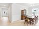 Formal dining room with decorative molding, classic furniture, and plenty of natural light at 4069 Havenport Cir, Fort Mill, SC 29708