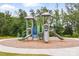 Well-equipped community playground featuring slides, climbing structures, and a safe, wood-chip surface for endless fun at 4069 Havenport Cir, Tega Cay, SC 29708