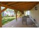 Covered patio offering outdoor dining or entertaining at 414 King St, Waxhaw, NC 28173