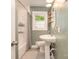 Cozy bathroom featuring a stylish vanity with a sink and a shower-tub combo at 4838 Holbrook Dr, Charlotte, NC 28212