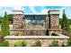 Stone monument sign with water feature showcasing the 'Fergus Crossing' community name at 917 Two Brothers Ln, York, SC 29745