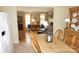 Open dining and living space featuring traditional decor and plenty of natural light at , Hickory, NC 28602