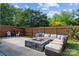Enjoy the outdoor living space with a fire pit and comfortable patio seating at 1001 Old Charlotte Rd, Concord, NC 28027