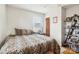 Bedroom with a window and a leopard print bedspread at 1177 Craigbrow Cir, Chester, SC 29706
