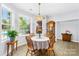 Sunny dining area featuring windows and a breakfast nook, creating a cozy atmosphere at 1305 Glenview Ln, Rock Hill, SC 29730