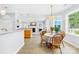 Bright dining area with views of the backyard with access to other living spaces at 1305 Glenview Ln, Rock Hill, SC 29730