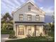 Charming two-story modern farmhouse with inviting front porch and beautiful landscaping at 1427 Rankin Ave, Gastonia, NC 28052