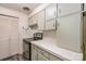 Cozy kitchen featuring ample cabinet space, an oven, and a clean white countertop at 1509 Wiltshire Rd, Salisbury, NC 21844