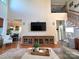 Spacious living room with large windows and staircase at 3000 J R Ct, Stanley, NC 28164