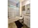 Bathroom featuring shower/tub, toilet, and vanity at 414 Fulton Dr, Kings Mountain, NC 28086