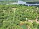 Aerial view of property on Sunrise Beach Dr with lake access at 4585 Sunrise Beach Rd, Catawba, NC 28609