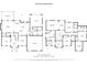 Detailed floor plan showcasing layout of this 3,887 sqft home, including the kitchen, bedrooms, and living areas at 5827 Rileys Ridge Rd, Charlotte, NC 28226
