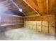 Large shed with plywood walls and ceiling at 652 Wilson St, Kannapolis, NC 28083