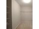 Walk in closet with shelving for storage at 9814 Fernspray Rd, Charlotte, NC 28215
