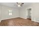 Bright living room with neutral walls, hardwood flooring and great natural light at 104 Berry St, Fort Mill, SC 29715