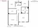 Detailed first-floor layout showcasing bedroom sizes and walk-in closets at 111 Tilton Dr, Mooresville, NC 28115