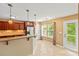 Bright kitchen featuring granite countertops, stainless steel appliances, and ample counter space at 111 Tilton Dr, Mooresville, NC 28115