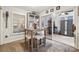 Eat-in kitchen area with seating, natural light, and views to the patio at 18 Shipmaster Ct, Clover, SC 29710
