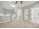 Upstairs landing with a carpeted floor has access to the other bedrooms at 1855 Second Baxter Xing, Fort Mill, SC 29708