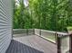 The backyard deck is a perfect space for entertaining, with views of the backyard at 1904 Lark Ln, Stanley, NC 28164