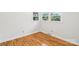 Bright bedroom features hardwood floors and a bright window at 205 Dogwood Ln, Dallas, NC 28034