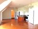 Kitchen area with hardwood floors, stainless steel appliances, and natural light at 2530 Sharon Rd, York, SC
