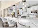Gourmet kitchen with stainless steel appliances, a large island, and custom cabinetry at 2854 Harlinsdale Dr, Rock Hill, SC 29732