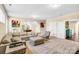 Spacious living room with comfortable seating, neutral carpet, and ample space for entertaining at 2854 Harlinsdale Dr, Rock Hill, SC 29732