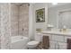 Bathroom featuring a shower with tile surround, a toilet, and a vanity with storage at 3006 Portico Pl # 37, Fort Mill, SC 29715