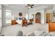 Spacious main bedroom with trey ceilings, sitting area, and plenty of natural light at 308 Hollister Estates Dr, Waxhaw, NC 28173