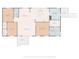 Detailed floor plan showcasing the layout, dimensions, and flow of the home's rooms and spaces at 317 Berry Trl, Wadesboro, NC 28170