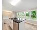 Bright kitchen with a modern island, stainless steel sink and a large window overlooking the backyard at 317 Berry Trl, Wadesboro, NC 28170